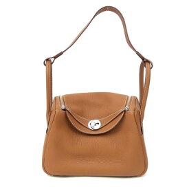 エルメス HERMES ショルダーバッグ リンディ26 SV金具 K刻印 ゴールド トリヨンクレマンス(69126)