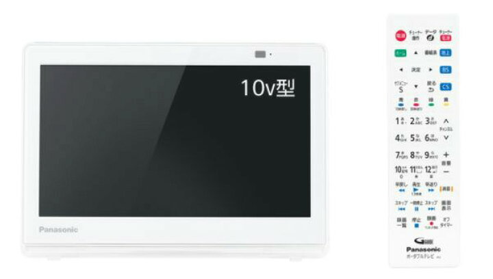 楽天市場】Panasonic 10V型ﾎﾟｰﾀﾌﾞﾙﾃﾚﾋﾞ UN-10E11-W ﾎﾜｲﾄ 