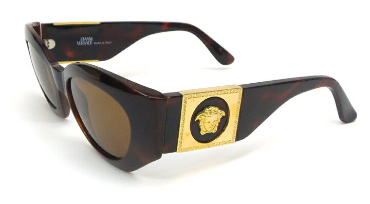 楽天市場】ジャンニヴェルサーチ GIANNI VERSACE サングラス べっ甲柄  