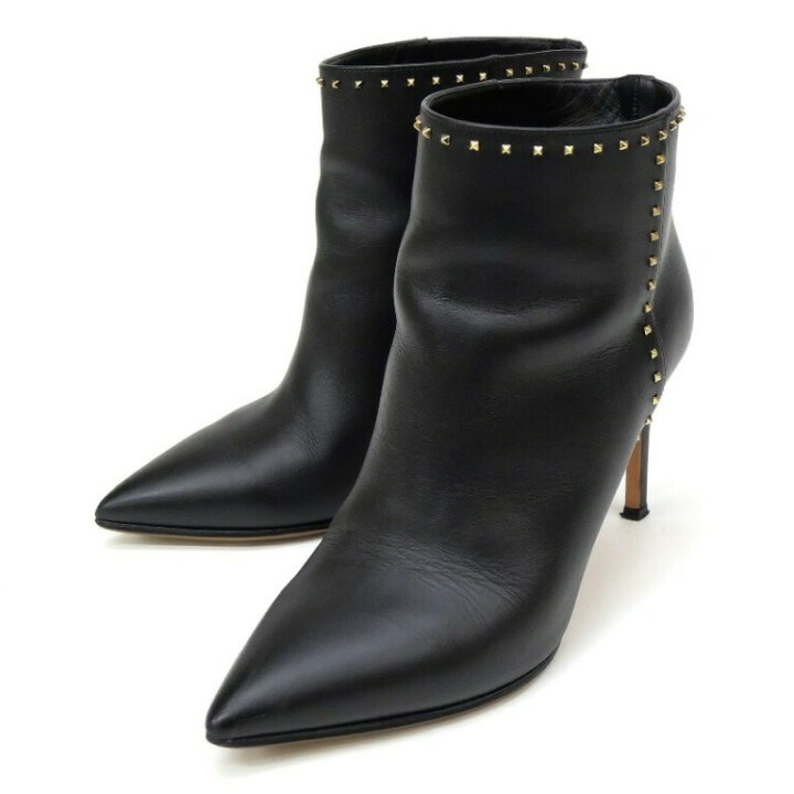楽天市場】VALENTINO ロックスタッズ アンクルブーツ ブーティ 