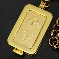 【新品】日本マテリアル 純金インゴット 20g 選べるキーホルダー/キーチェーン付きペンダントトップ ゴー…