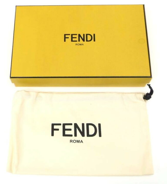 楽天市場】FENDI 長財布 ﾊﾞｲｻﾞｳｪｲ ﾗｳﾝﾄﾞﾌｧｽﾅｰ ﾌﾞﾗｳﾝ ﾚｻﾞｰ 【中古 