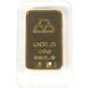 日本マテリアル NIHON MATERIARL 24金 純金 インゴット ゴールドバー /ゴールド/K24 20g(39025)