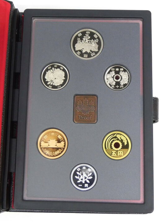 楽天市場】1988年 昭和63年 プルーフ貨幣セット 年銘板有 ミントセット 