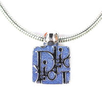 楽天市場】Christian Dior ネックレス（カラーブルー）（ジュエリー 