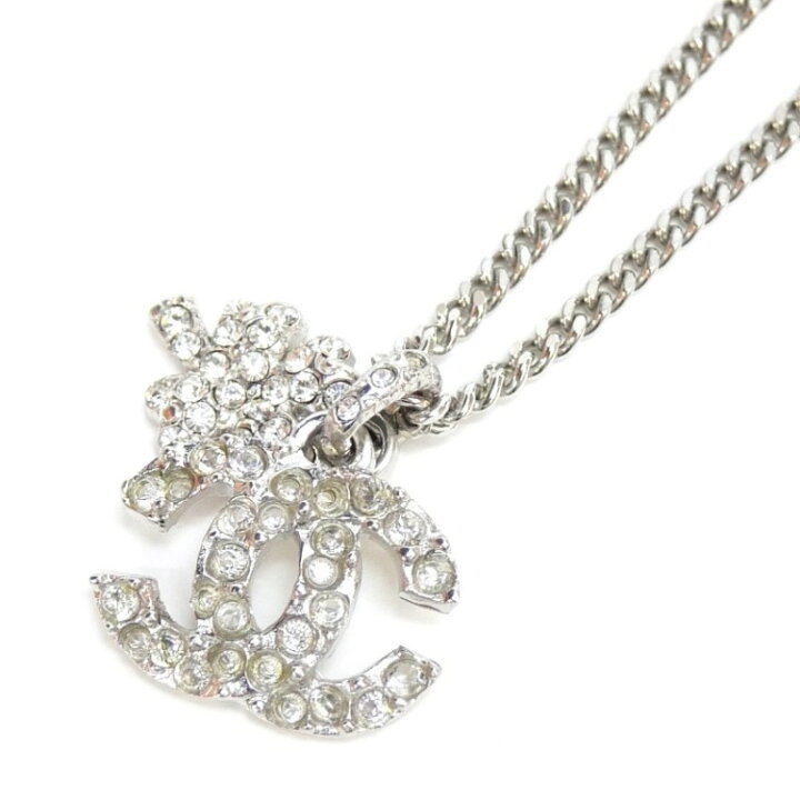 楽天市場】CHANEL ペンダントネックレス ココマーク×クローバー ライン  