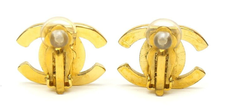 楽天市場】シャネル CHANEL ココマーク イヤリング ターンロック 95A  