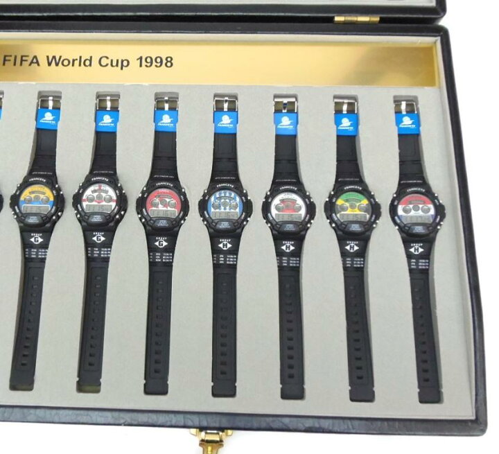 楽天市場】1998年FIFAﾜｰﾙﾄﾞｶｯﾌﾟ限定ｵﾌｨｼｬﾙ腕時計ｾｯﾄ W杯ﾌﾗﾝｽ大会(62484 