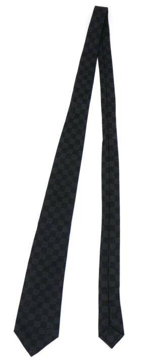 楽天市場】ルイ・ヴィトン LOUISVUITTON ネクタイ・ダミエ クラシック  