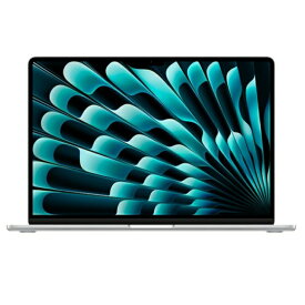 Apple 15インチMacBook Air MQKR3JA シルバー SSD 256GB メモリ8GB 8コアCPUと10コアGPU(63005)