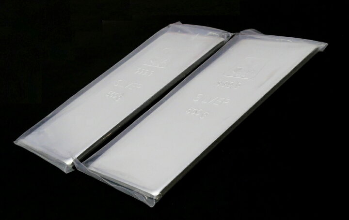 楽天市場】井嶋金銀工業 純銀 インゴット ingot 500g×2本セット 