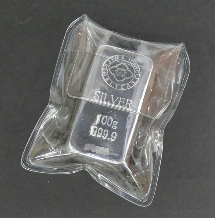 楽天市場】【ｴﾝﾄﾘｰでﾎﾟｲﾝﾄUP】 井島貴金属精錬 純銀 インゴット ingot 