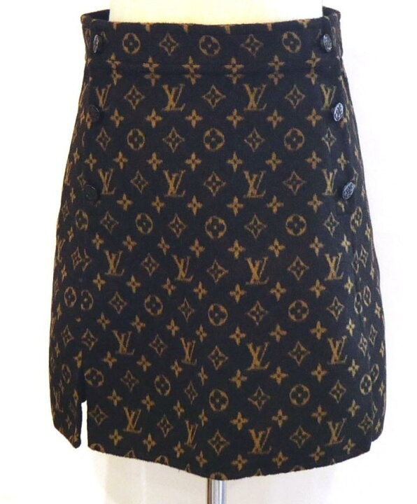 楽天市場】ルイ・ヴィトン LOUISVUITTON モノグラム ミニスカート 36  
