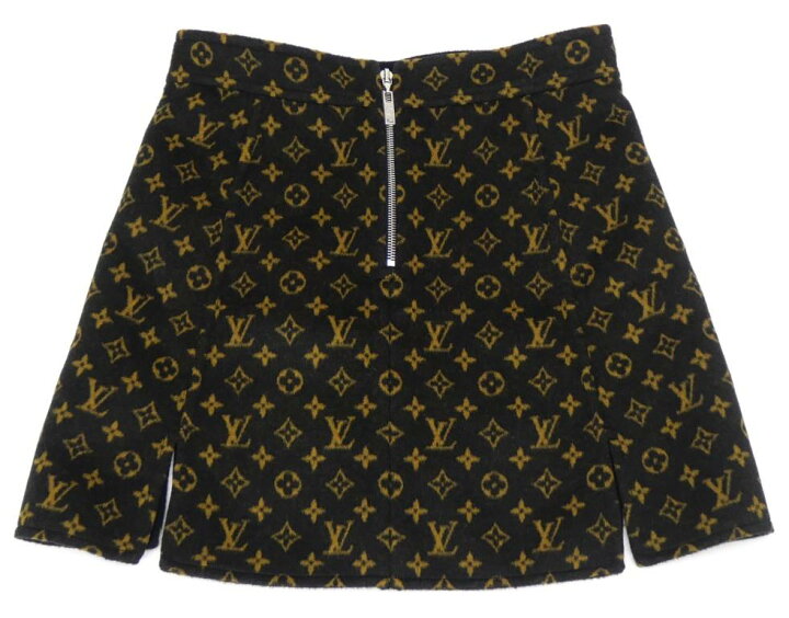 楽天市場】ルイ・ヴィトン LOUISVUITTON モノグラム ミニスカート 36  
