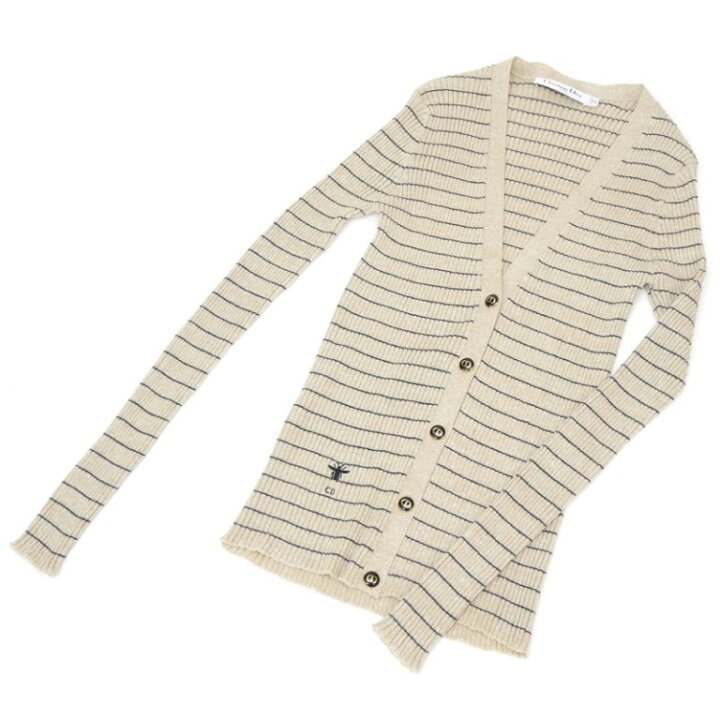 楽天市場】クリスチャン・ディオール Christian Dior リブVネック  