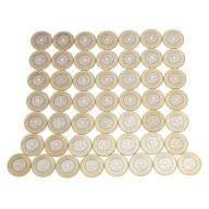 地方自治法施行60周年記念500円バイカラー・クラッド貨幣 50枚セット 沖縄県 【中古】(63219)