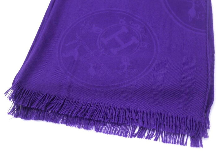 楽天市場】エルメス HERMES ストール ニュー・リブリス パープル(66574  