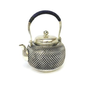 純銀 やかん 茶器 鉄瓶 湯沸(42693)