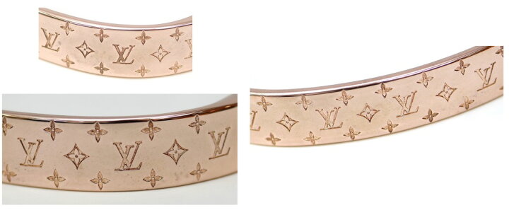 楽天市場】ルイ・ヴィトン LOUISVUITTON カフナノグラム ブレスレット 