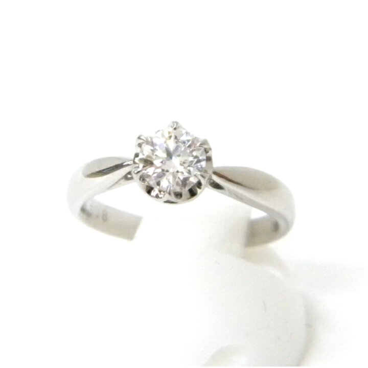 楽天市場】指輪 ダイヤ立爪リング D/IF/EX 0.508ct /プラチナ 