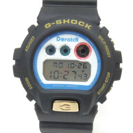 カシオ 腕時計 Doratch×G-SHOCK ドラえもんコラボ DW-6900【中古】(53862)