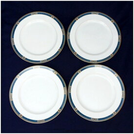 ウェッジウッド WEDGWOOD 皿4枚セット EMBASSYコレクション 白・グリーン系(48936)