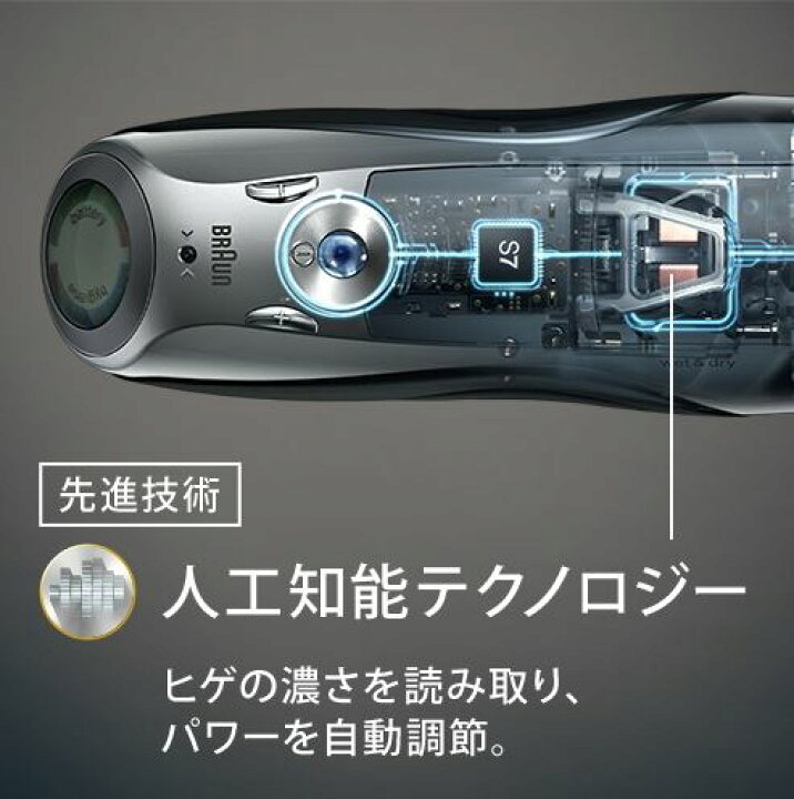 楽天市場】ﾌﾞﾗｳﾝ ﾒﾝｽﾞｼｪｰﾊﾞｰ 7855s-P 電気ｼｪｰﾊﾞｰ ｼﾘｰｽﾞ7 3枚刃 箱破れ 