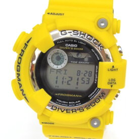 カシオ 腕時計 G-SHOCK フロッグマン GF-8250-9JF イエロー 【中古】(53097)