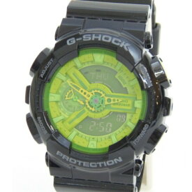 カシオ 腕時計 G-SHOCK GA-110B-1A3JF アップルグリーン盤 【中古】(53924)