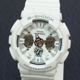 カシオ メンズウォッチ 腕時計 G-SHOCK GA-120A-7AJF 白 【中古】(53943)