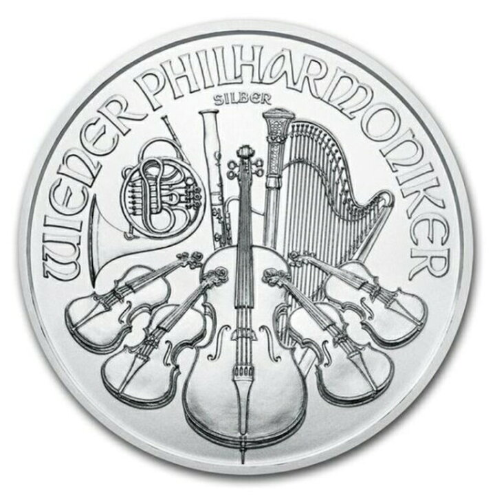 楽天市場】【2024年】銀貨 ウィーン銀貨 1オンス クリアケース入り 1oz 