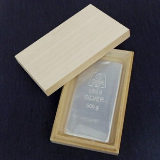 楽天市場 ｴﾝﾄﾘｰでﾎﾟｲﾝﾄup 井嶋金銀工業 純銀 インゴット Ingot 500g 堀田商事質店 楽天市場店
