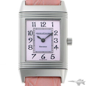 JAEGER-LECOULTRE ジャガールクルト レベルソ レディ クォーツ 260.8.08 ピンク文字盤　SS 【中古】【時計】 2010246