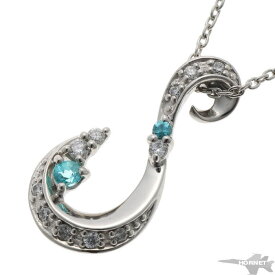 STAR JEWELRY スタージュエリー イニシャル S　ダイヤ ネックレス プラチナ PT950 【中古】【ジュエリー】 2100087