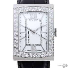 BOUCHERON ブシュロン リフレ XL ダイヤ オートマチック Cal.GP4000 WA009213 シルバー文字盤　SS 【中古】【時計】 2110334