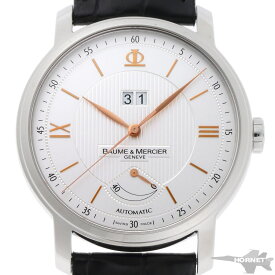 BAUME ＆ MERCIER ボーム＆メルシエ クラシマ スモールコンプリケーション オートマチック M0A10142 シルバー文字盤　SS 【中古】【時計】 2110426