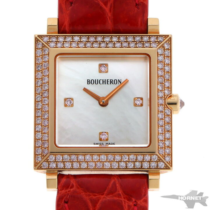 楽天市場】BOUCHERON ブシュロン ディアマン ダイヤ クォーツ ホワイト  