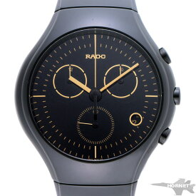 RADO ラドー トゥルー クロノグラフ クォーツ R27814152 / 541.0814.3 ブラック文字盤　CE 【中古】【時計】 2310053