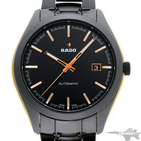 RADO ラドー ハイパークローム オートマチック 629.0291.3 ブラック文字盤　CE / SS / TI / ラバー 【中古】【時計】 2310201