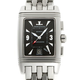 JAEGER-LECOULTRE ジャガールクルト レベルソ グランスポール クロノグラフ 手巻 Cal.859 295.8.59 グレー文字盤　SS 【中古】【時計】 2310287