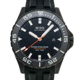 MIDO ミドー オーシャン スター ダイバー 600 オートマチック M026.608.37.051.00 ブラック文字盤　SS PVD 【中古】【時計】 2310352