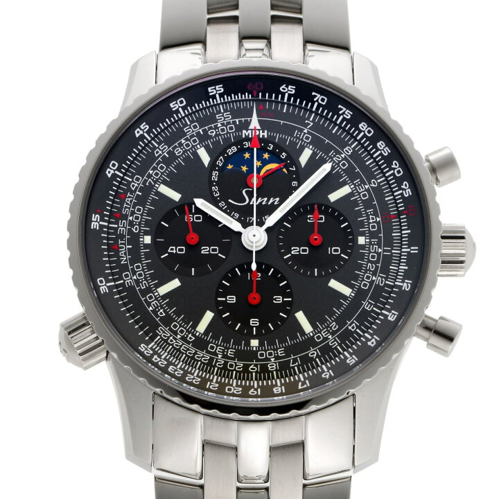 楽天市場】SINN ジン 903 クロノグラフ ムーンフェイズ 手巻 Cal  