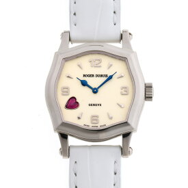 ROGER DUBUIS ロジェデュブイ レディ シンパシー 手巻 Cal.RD18 S27 シルバー文字盤　750WG 【中古】【時計】 2410130