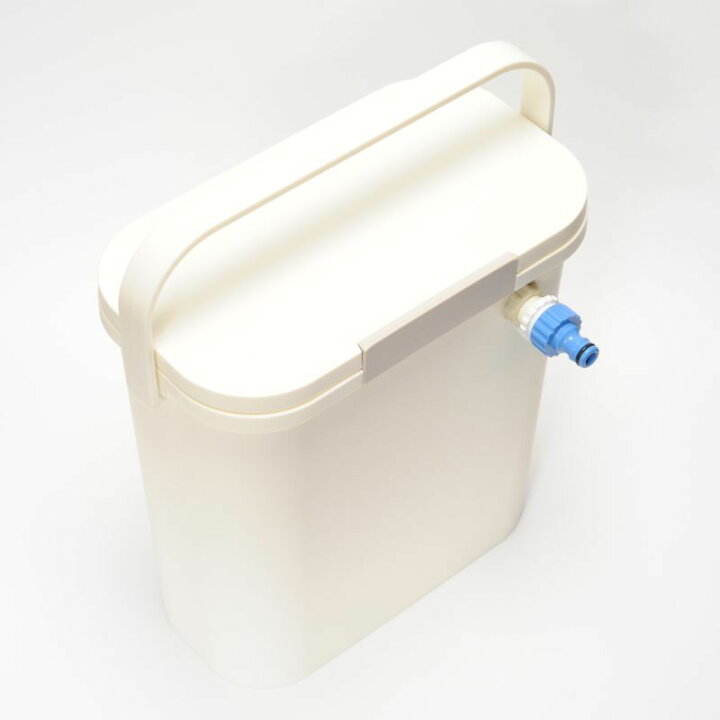 楽天市場】コンパクト止水フロート付き貯水タンク縦型10L : ホース屋 