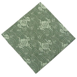 茶道 裏千家 古袱紗 古帛紗 古服紗 こぶくさ 正絹 茶道具 浪紋緞子 中川政七商店 謹製