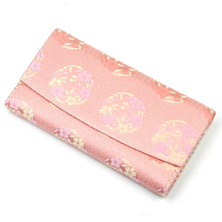 楽天市場】茶道 懐紙入れ 正絹 亀甲に桜の丸 中川政七商店 謹製  