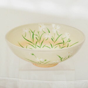 【茶道具】平茶碗 御本手 さぎ草 小倉寅介 作 化粧箱入り