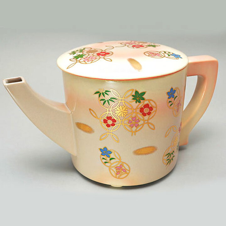 楽天市場】 茶道具 水次/水注 色絵 水注 花七宝 （紙） : 茶道具・抹茶 