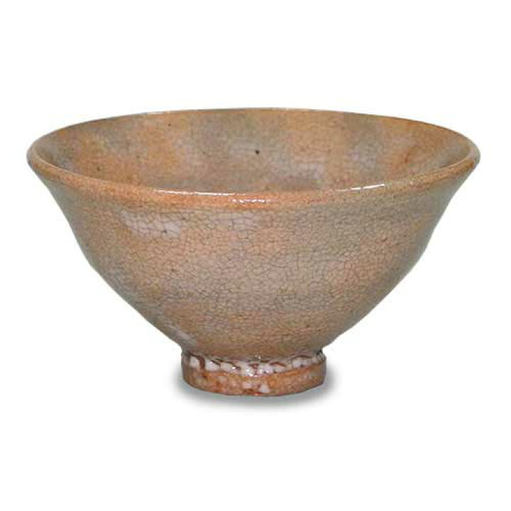 一行窯 安田道雄 作 大井戸茶碗 細川写 共箱 共布 栞 茶器 抹茶