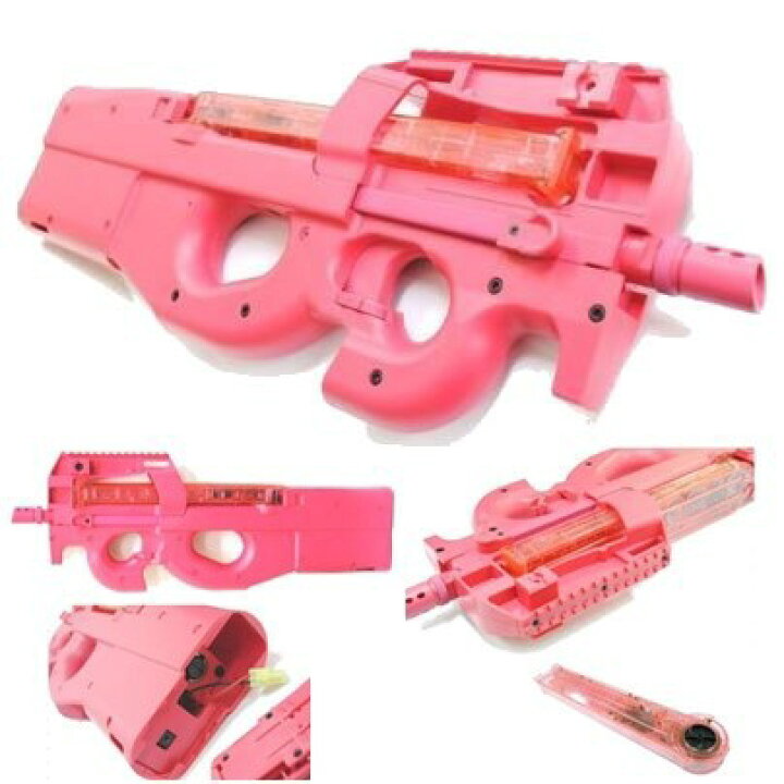 楽天市場】P-90 ピンクVer. 電動ガン P90 PINK JAPAN ANIMATION Ver 